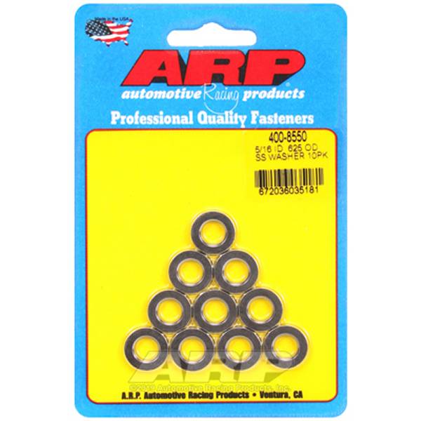 5/16インチID 0.625インチOD ステンレス ワッシャー 