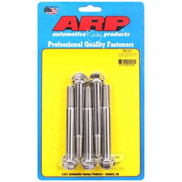 M12 x 1.50 x 100mm Hex ステンレス ボルト 5個入り