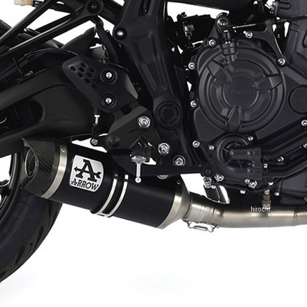 フルエキゾーストマフラー Thunder 車検対応 21年-22年 MT-07 カーボン/カーボンエンド