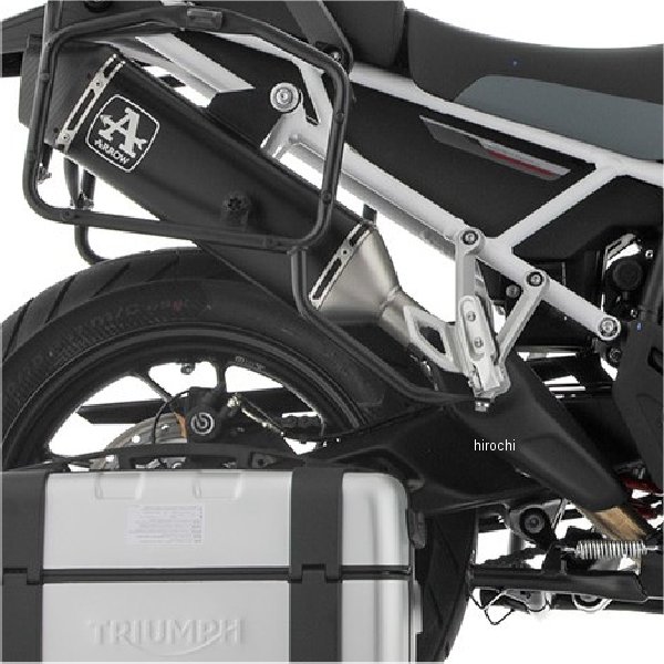 スリップオンマフラー Veloce(ヒートシールドなし) 20年-23年 TIGER900Rally ARAGON アルミダーク