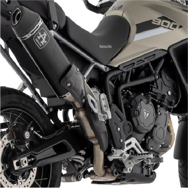 フルエキゾースト Veloce(ヒートシールド付) 20年-23年 TIGER900GT Aragon アルミダーク