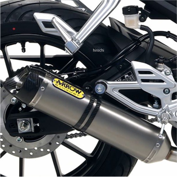 フルエキゾースト Street Thunder 20年 MT-125 アルミ/カーボンエンド