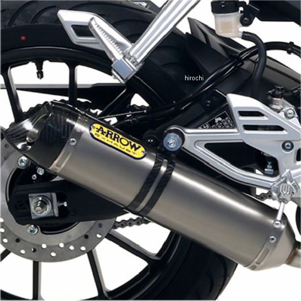 フルエキゾースト Street Thunder 20年 MT-125 アルミ/カーボンエンド