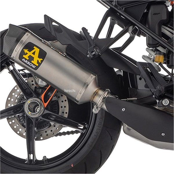 スリップオンマフラー+リンクパイプ RaceTech 17年-24年 1290SupreDukeGT チタン