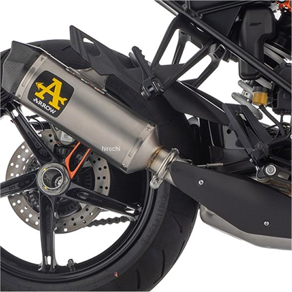 スリップオンマフラー+リンクパイプ RaceTech 17年-24年 1290SupreDukeGT アルミ