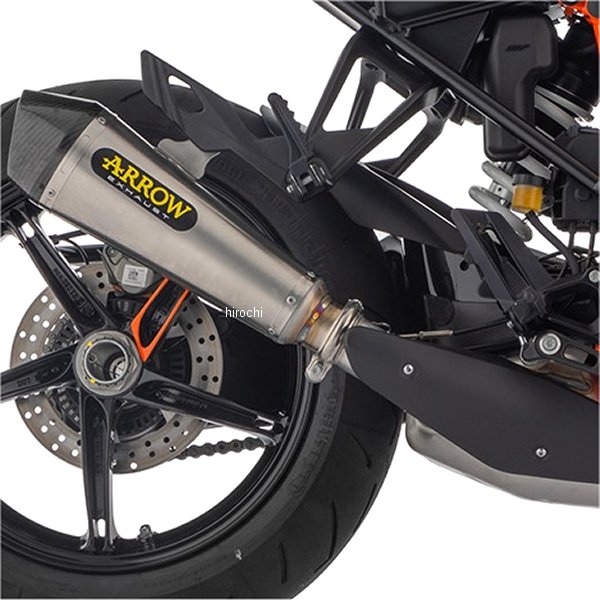 スリップオンマフラー+リンクパイプ X-Kone 17年-24年 1290SupreDukeGT ステンレス