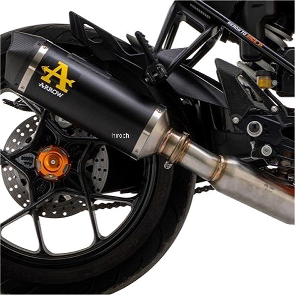 スリップオンマフラー+リンクパイプ RaceTech 17年-24年 1290SupreDukeGT アルミダーク