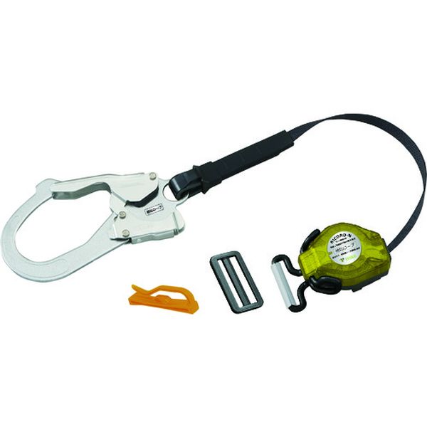 RICORO-N 補助ロープ 休止フック掛 イエロー