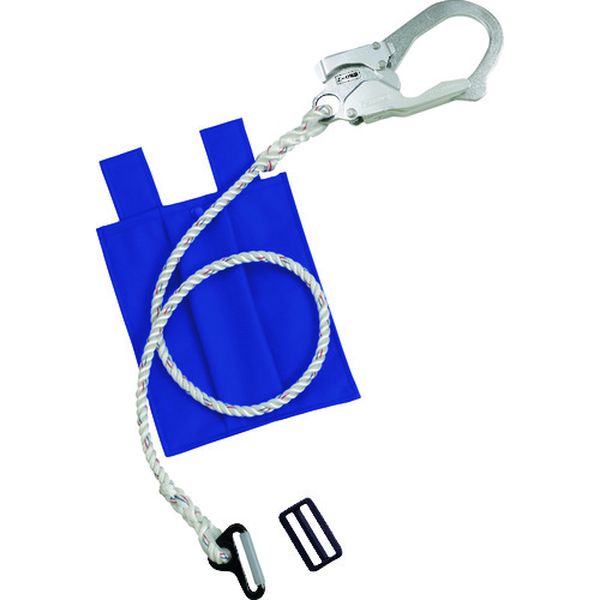 ロープ式補助ロープ 収納袋スカイブルー
