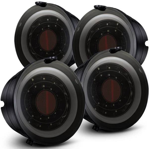 PROシリーズ LED テールライト ジェットブラック 05年-13年 シボレー カマロ