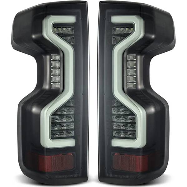PROシリーズ LED テールライト ジェットブラック 19年-23年 シボレー Silverado 1500/2500HD/3500HD