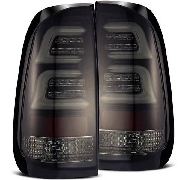 PROシリーズ LED テールライト ジェットブラック 97年-03年 フォード F-150 (Excl 4 Door SuperCrew Cab)