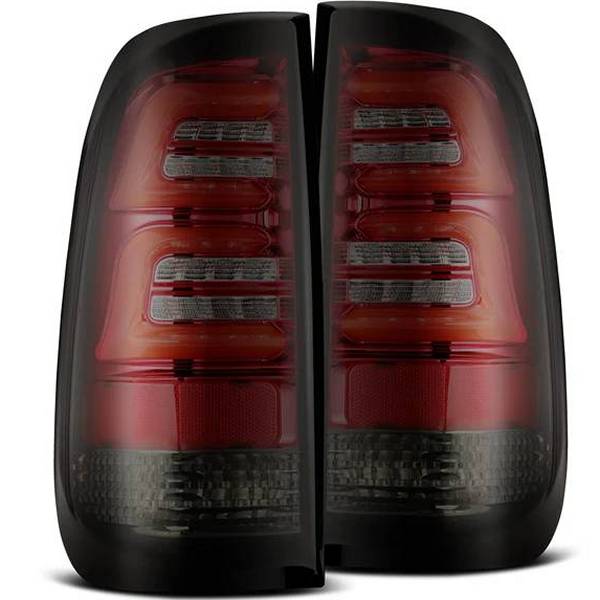 PROシリーズ LED テールライト レッドスモーク 97年-03年 フォード F-150 (Excl 4 Door SuperCrew Cab)