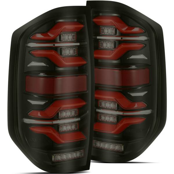 LUXXシリーズ LED テールライト ブラック/レッド 14年-21年 トヨタ タンドラ