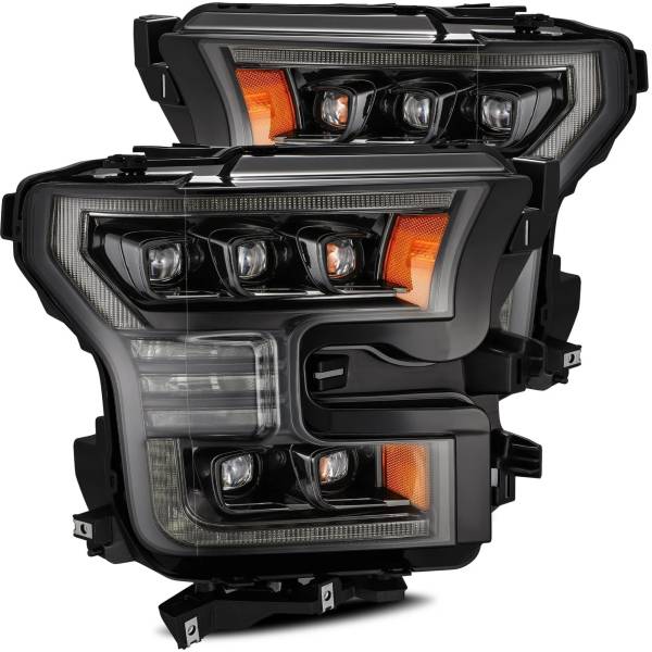 NOVAシリーズ LED プロジェクター ヘッドライト Plank Style アルファブラック 17年-20年 フォード Raptor