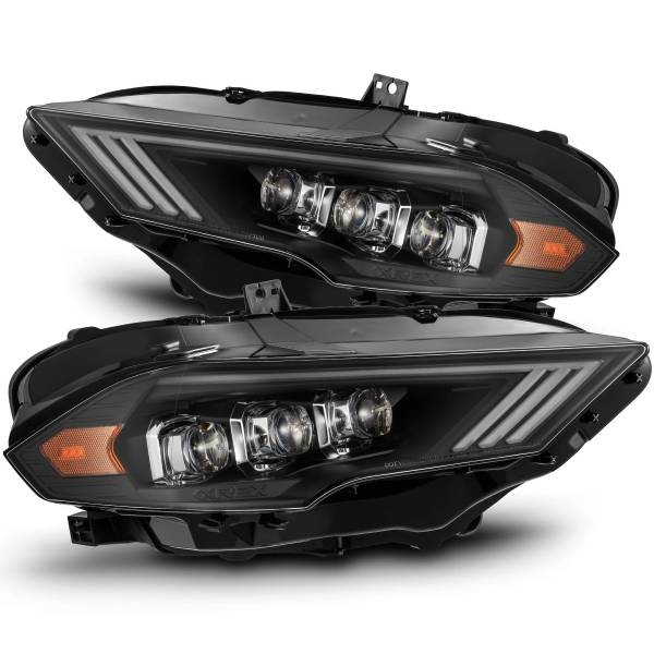 NOVAシリーズ LED プロジェクターヘッドライト ブラック 18年-22年 フォード Mustang