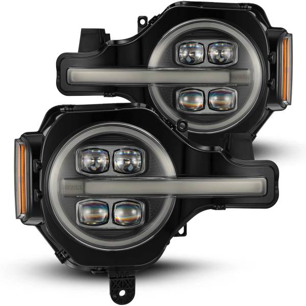 NOVAシリーズ LED プロジェクターヘッドライト ブラック 21年-23年 フォード Bronco