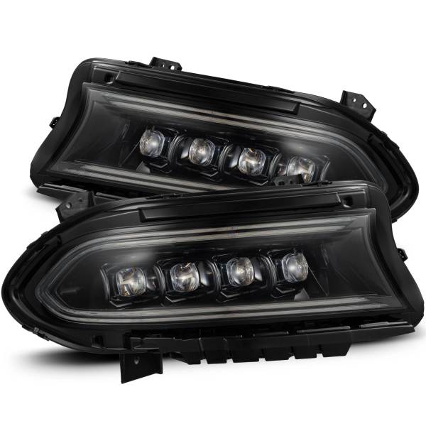 NOVAシリーズ LED プロジェクター ヘッドライト アルファブラック 15年-23年 Dodge Charger