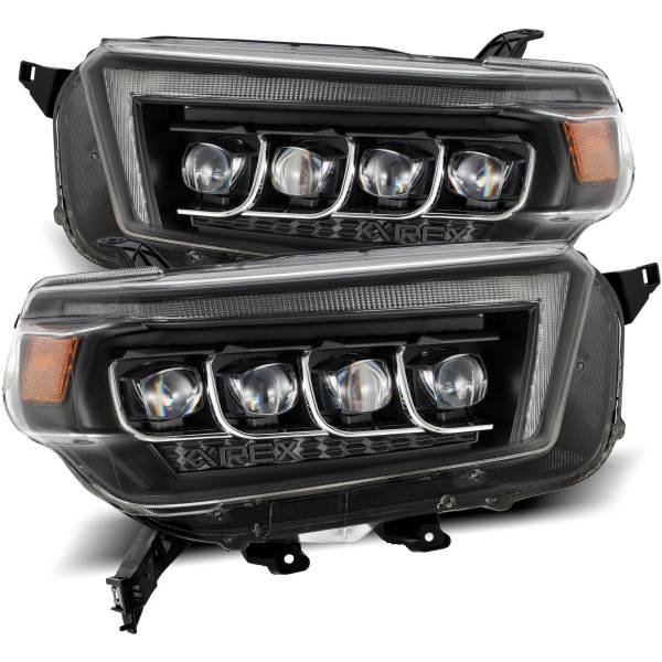 NOVAシリーズ LED プロジェクターヘッドライト Plank Style ブラック 10年-13年 トヨタ 4Runner