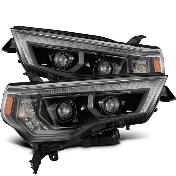PROシリーズ LED プロジェクター ヘッドライト アルファブラック 14年-20年 トヨタ 4Runner