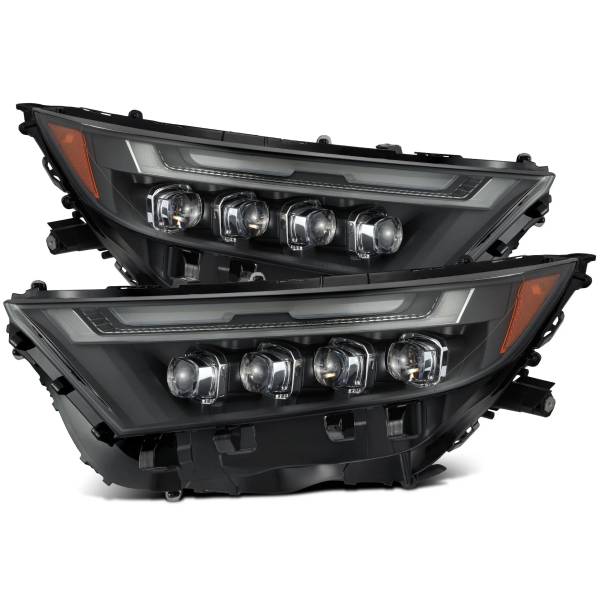 NOVAシリーズ LED プロジェクターヘッドライト ブラック 19年-23年 トヨタ RAV4 (High Trim)