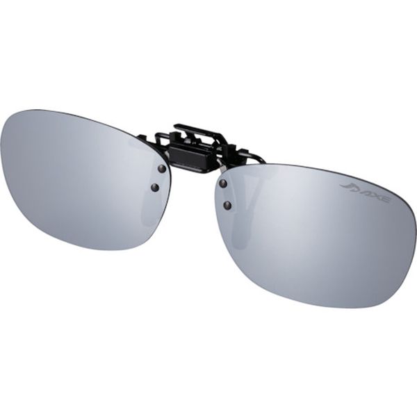 偏光クリップオングラス  シルバー