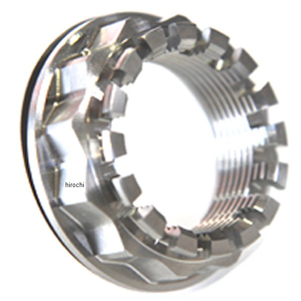 チタンナット 12Pアクスル用 ドゥカティ モンスター1100、S リア、右側 シルバー