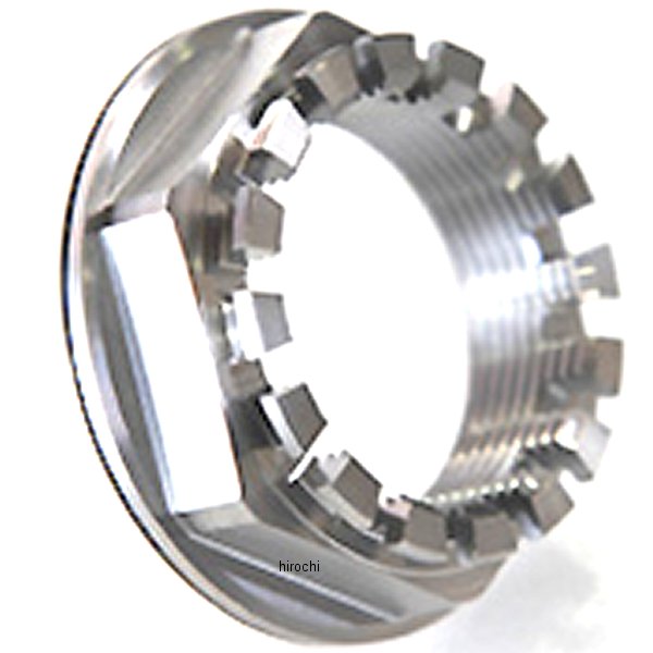 チタンナット 6Pスプロケット用 ドゥカティ モンスターS4Rs テスタストレッタ リア、左側 シルバー