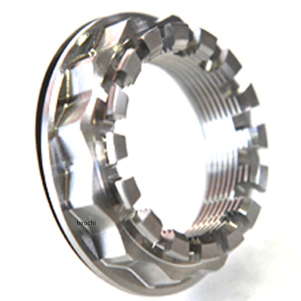 チタンナット 12Pスプロケット用 ドゥカティ 998 リア、左側 シルバー