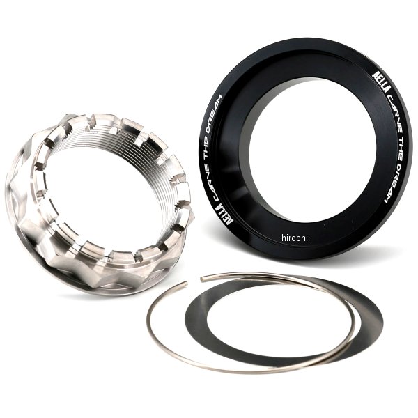 チタンナット、テーパーコーン ドゥカティ 1198 リア用 黒