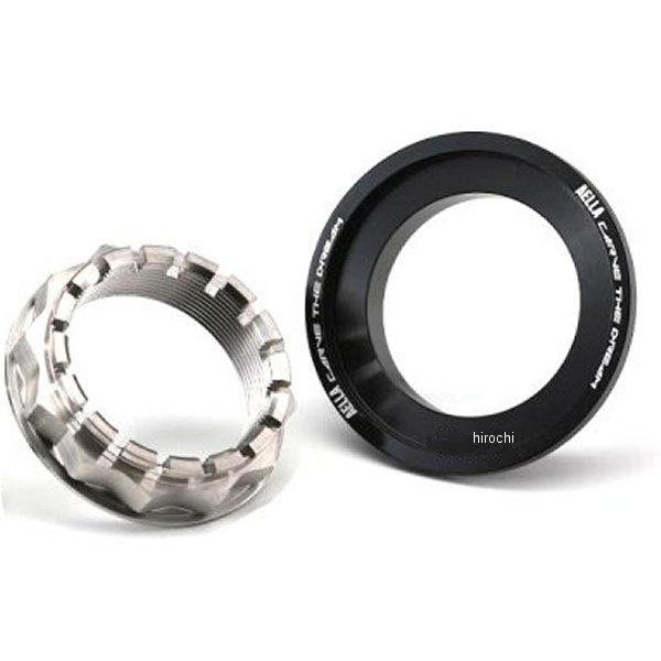 チタンナット、テーパーコーン ドゥカティ 1098 リア用 黒