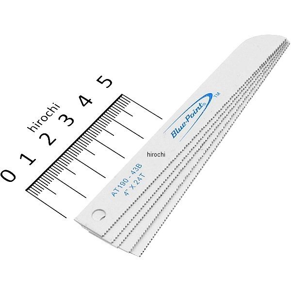 ブルーポイント パワーツール アクセサリー エアソーブレード 18TPI バイメタル多目的ブレード 5パック