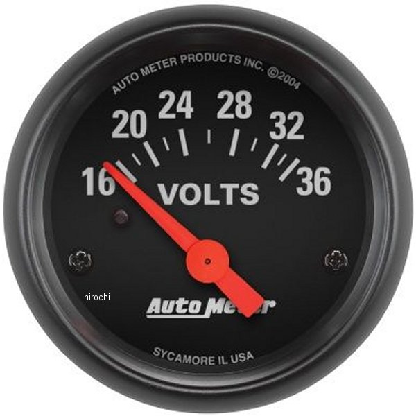 Z-Series 2-1/16インチ 16-36V 電圧計