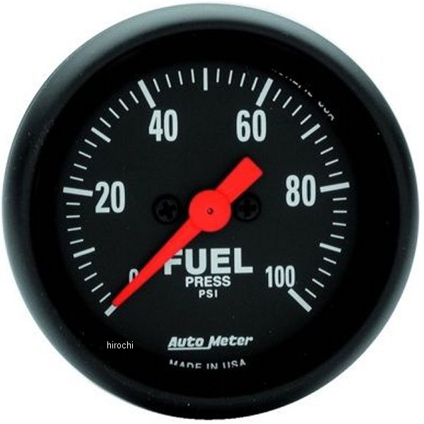 FSE 52.4mm 0-100 PSI 燃圧計