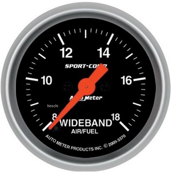 Sport-Comp 52mm アナログワイドバンド空燃比ゲージ