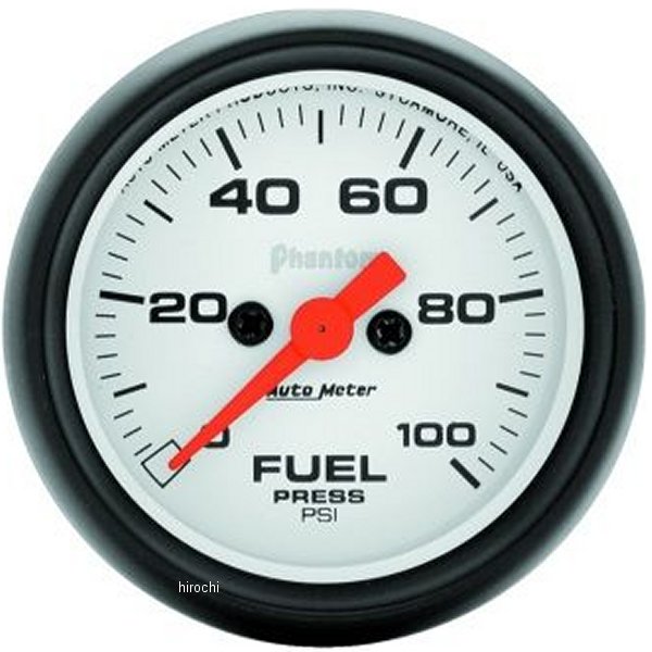 Phantom 52mm 0-100 PSI 燃圧計