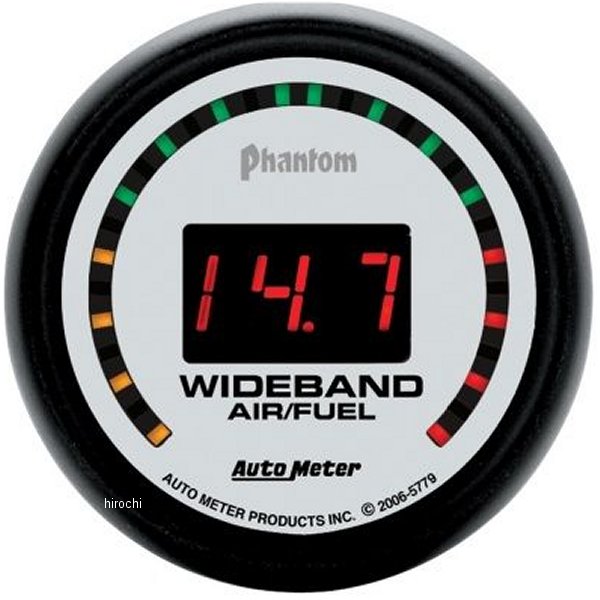 Phantom 52mm ワイドバンド エア/フューエルゲージ