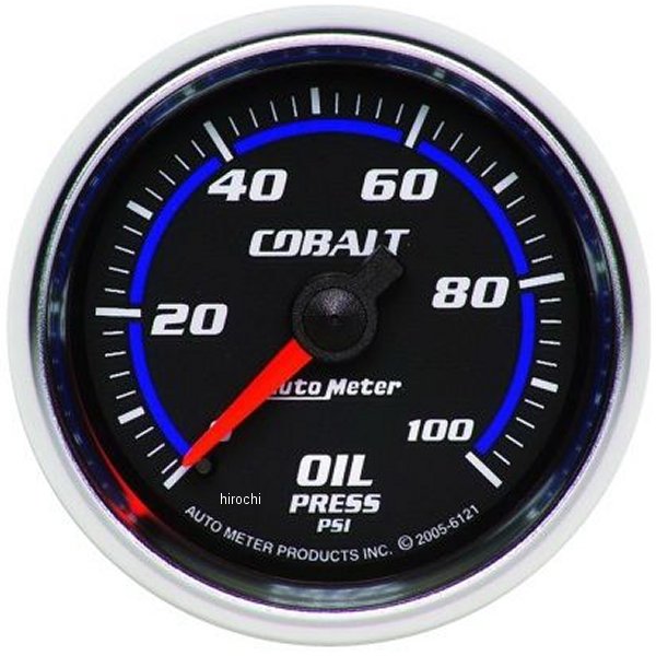 Cobalt 52mm 100 PSI メカニカル 油圧計