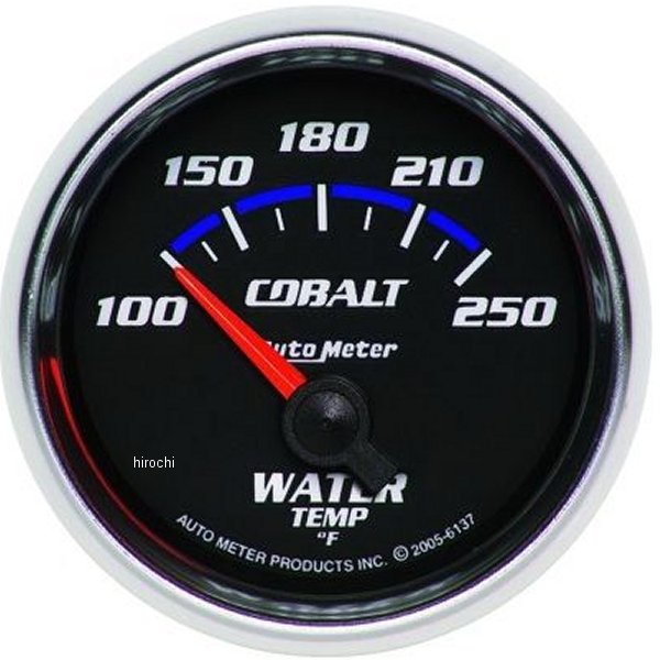 Cobalt 52.4mm ショートスイープ電子水温計