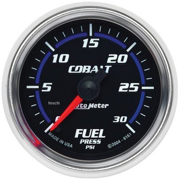 Cobalt 52mm 0-30 PSI 燃圧計