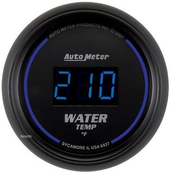 Cobalt デジタル 52.4mm 水温計