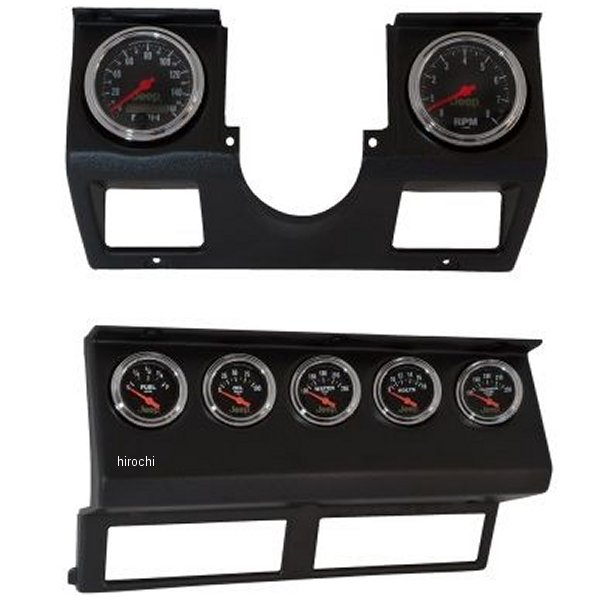 ダイレクトフィット ダッシュゲージキット 7ピース 87年-96年 Jeep ラングラー