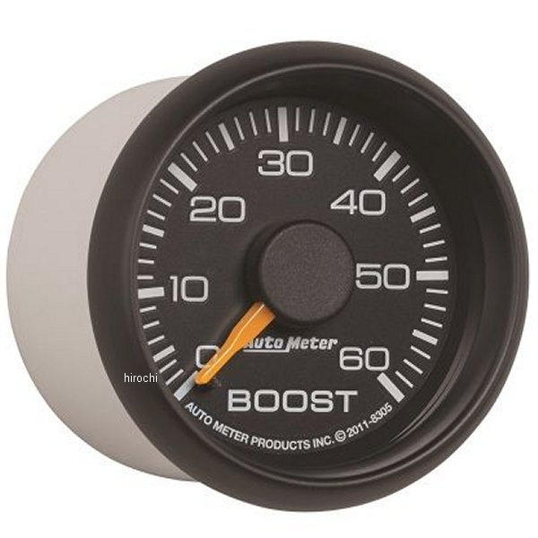 Factory Match 52.4mm メカニカル 0-60 PSI ブーストゲージ