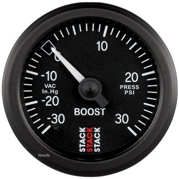 Stack Instruments 52mm メカニカル ブーストゲージ