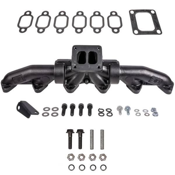 3pc Big Foot (T4 Flange) パルスフロー エキゾーストマニホールド 1994 - Early 98 Dodge 5.9L 12V