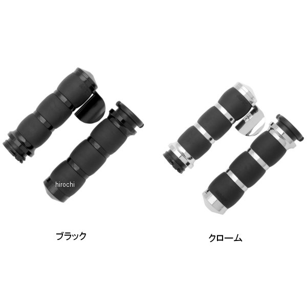 グリップ ベルベットエアー 3-リング スロットルボス付き