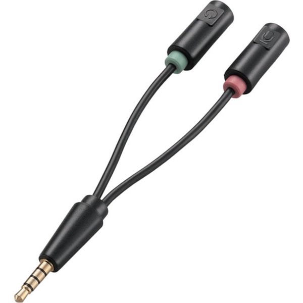 ヘッドセット用φ3.5mm変換ケーブル