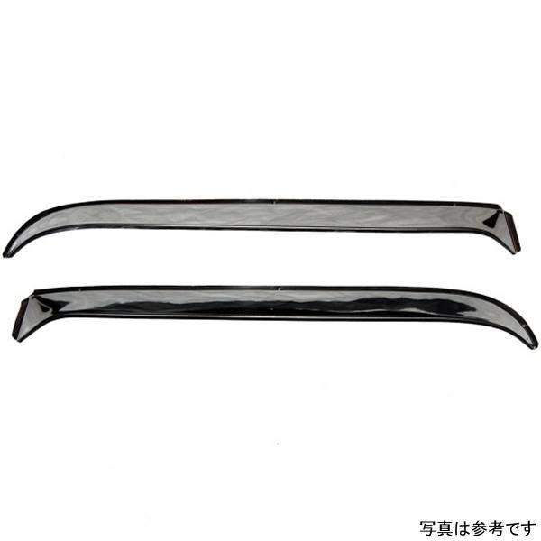 ベントシェード ウインドウ ディフレクター 2ピース ステンレス 67年-72年 フォード F-250 Super Duty