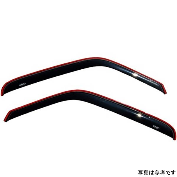 ベント バイザー ウインドウ ディフレクター 2ピース スモーク 99年-11年 フォード Ranger (Fixed Window)