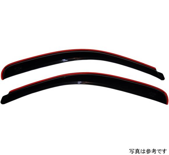 ベント バイザー ウインドウ ディフレクター 2ピース スモーク 89年-95年 トヨタ Pickup (w/o Vent Windows)